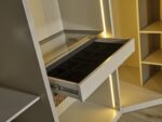 Gold Line Giyinme Dolabı & Yatak Odası - Görsel 23