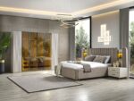 Gold Line Giyinme Dolabı & Yatak Odası - Görsel 2