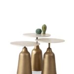 Beige Zigon Sehpa